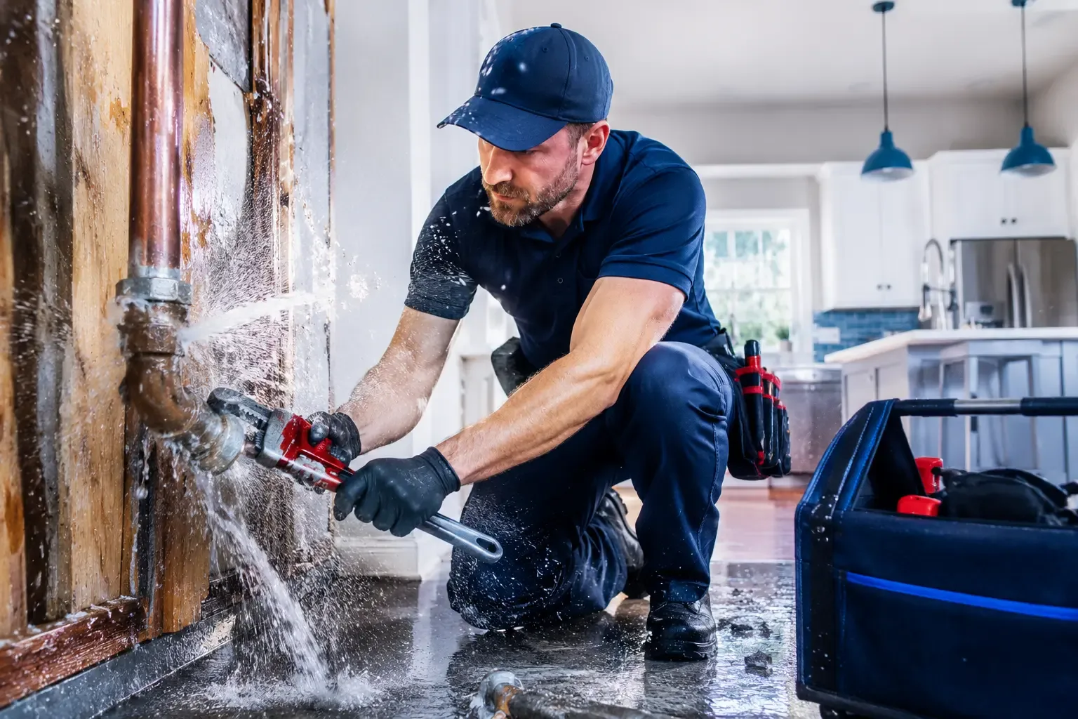 Local emergency pipe repair professionals in Crystal Springs, MS